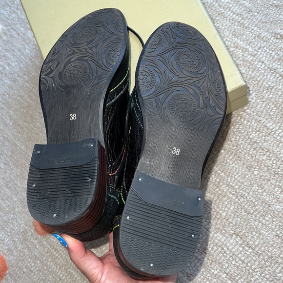 L’Artiste spring step black laced shoes 38 new in the box - Picture 7 of 9